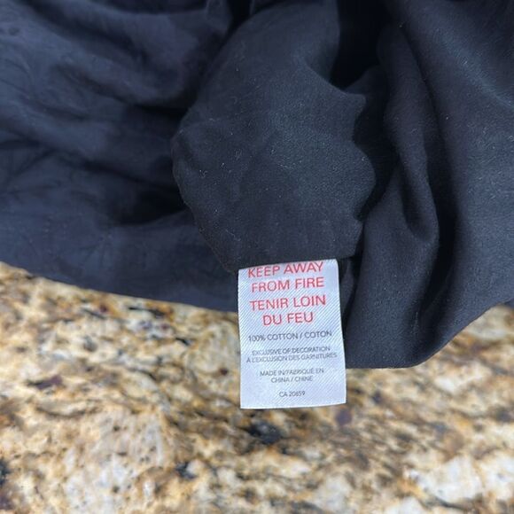 Hatley Elegant Black Floral Embroidery Sleeveless Sheath Dress Size 12 - Picture 5 of 10